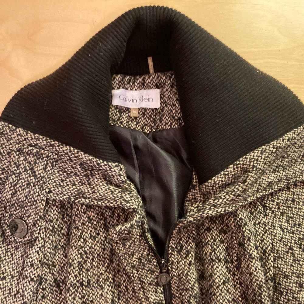 Calvin Klein Women’s 3/4 Length Wool Dress Coat. Size 10